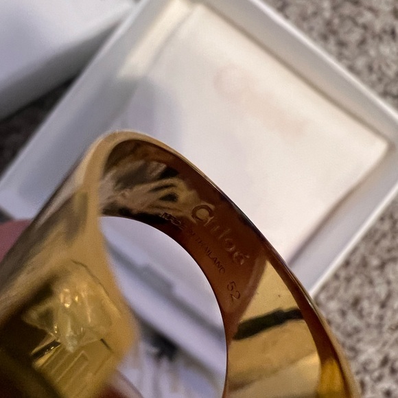 Chloé Letter U ring NWT - Picture 5 of 7
